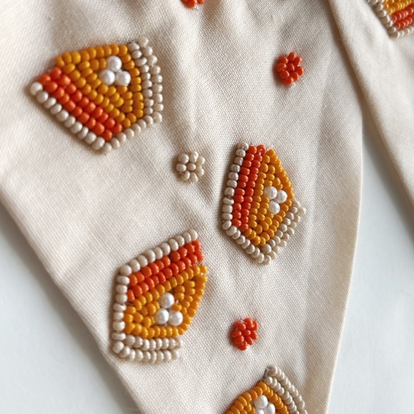 Beautiful embroidered beaded luxury hair bow accessory women girls holiday - Picture 1 of 3